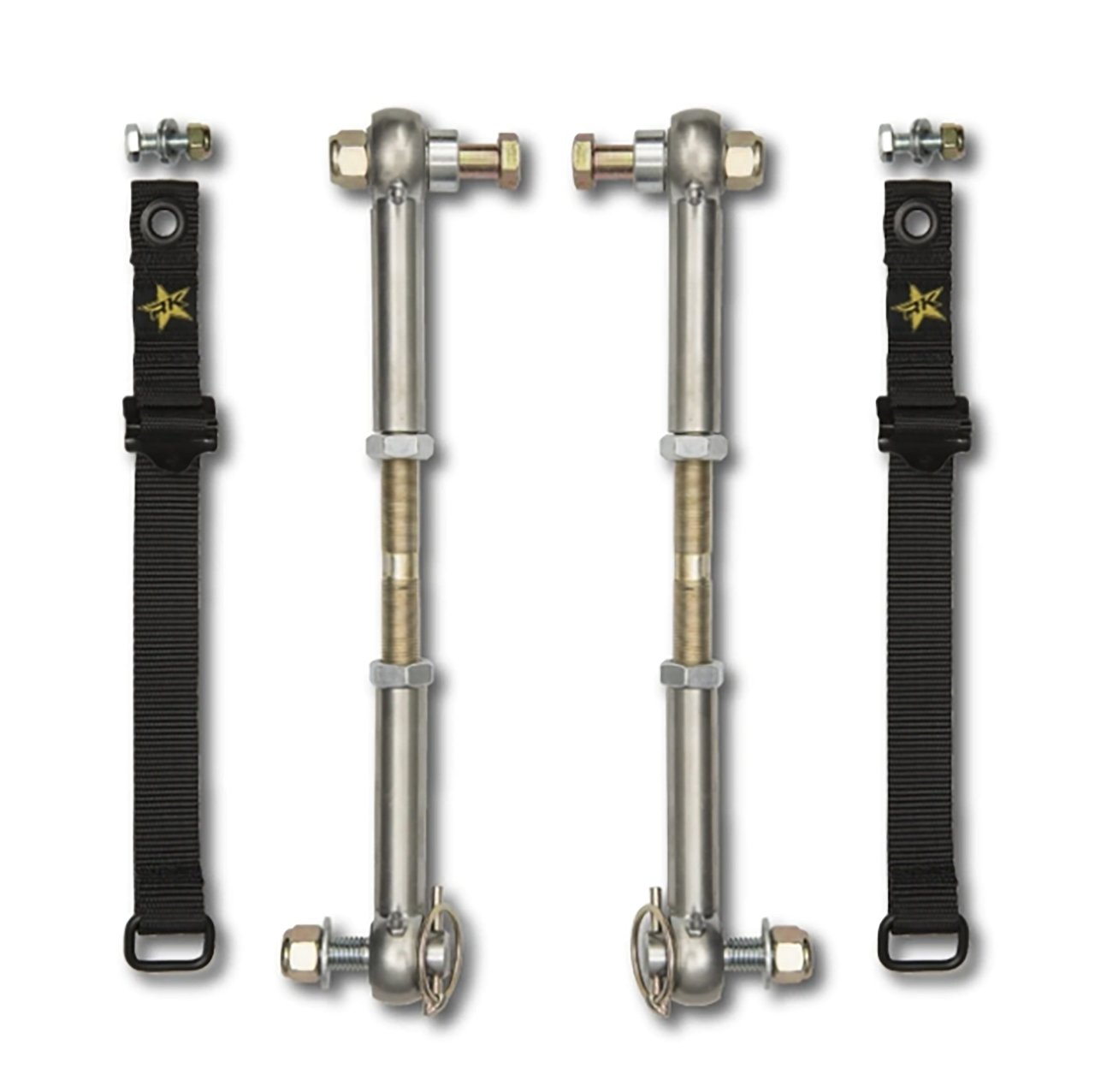 Rock Krawler Front Sway Bar Disconnects JK Wrangler PFMotorsports